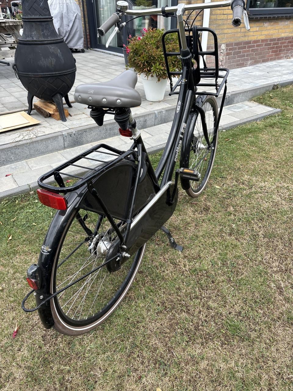 Cortina L4 transport fiets zwart