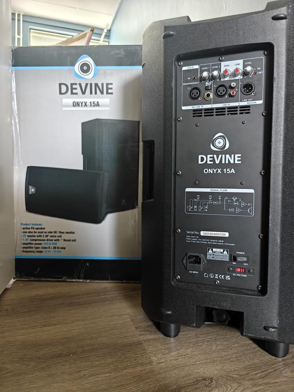Complete DJ set – Pioneer XDJ-RX + 2x Devine Onyx 15A + 18SA