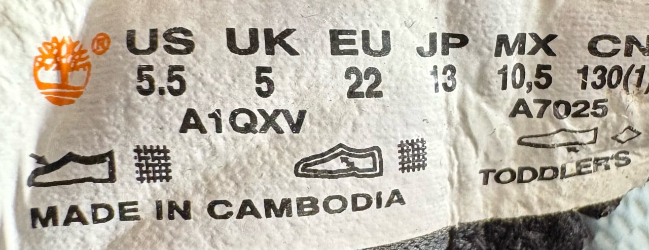 Timberland sandaaltjes maat 22