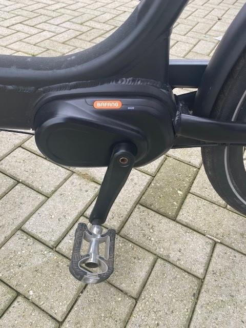 E-bike bakfietsen