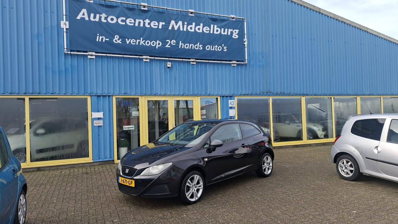 Seat IBIZA SC 1.2Reference 3deurs bj:2010 airco scherm lm-velgen