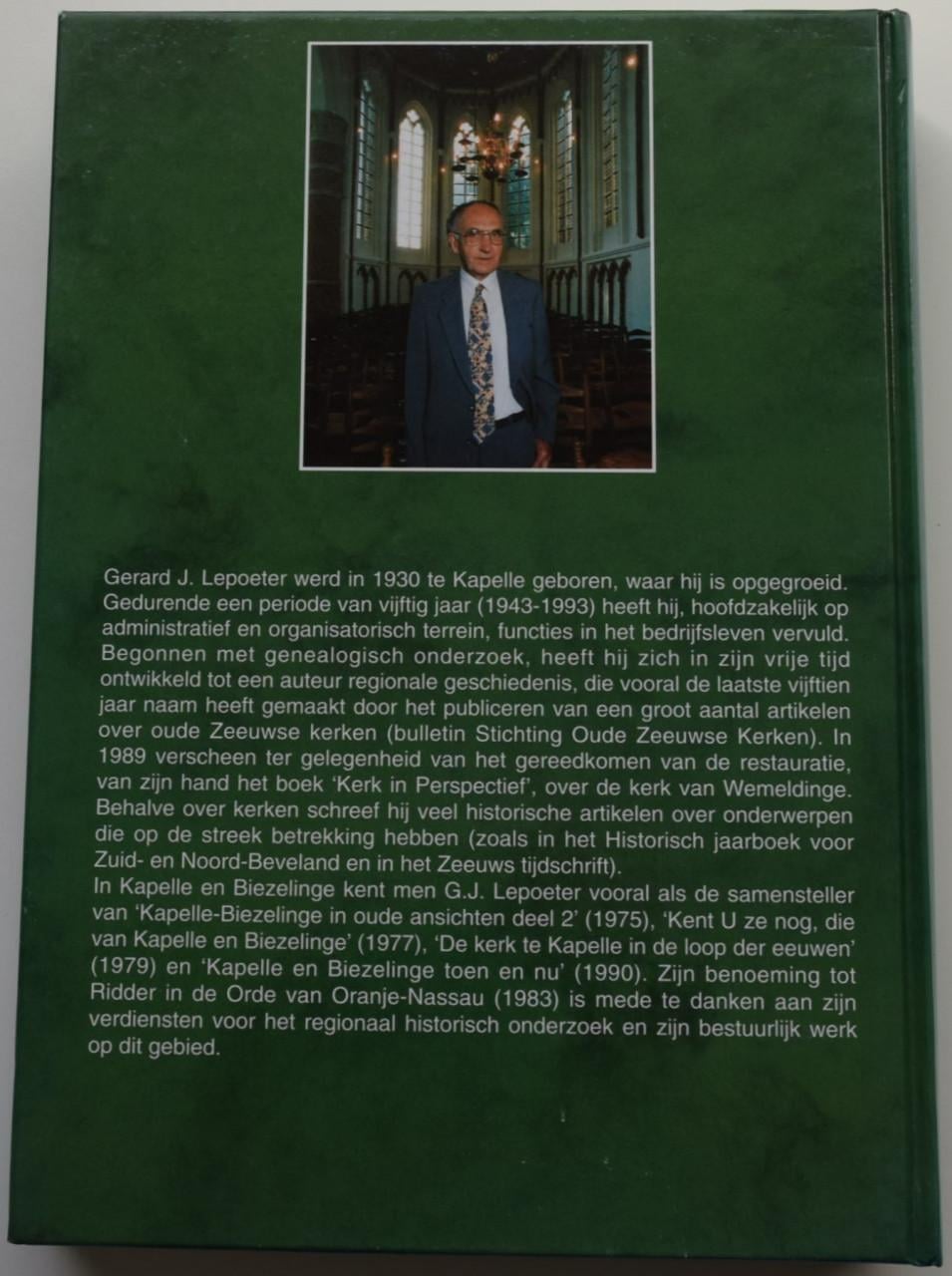 De Geheimen van de kerk van Kapelle onthuld – G.J. Lepoeter.