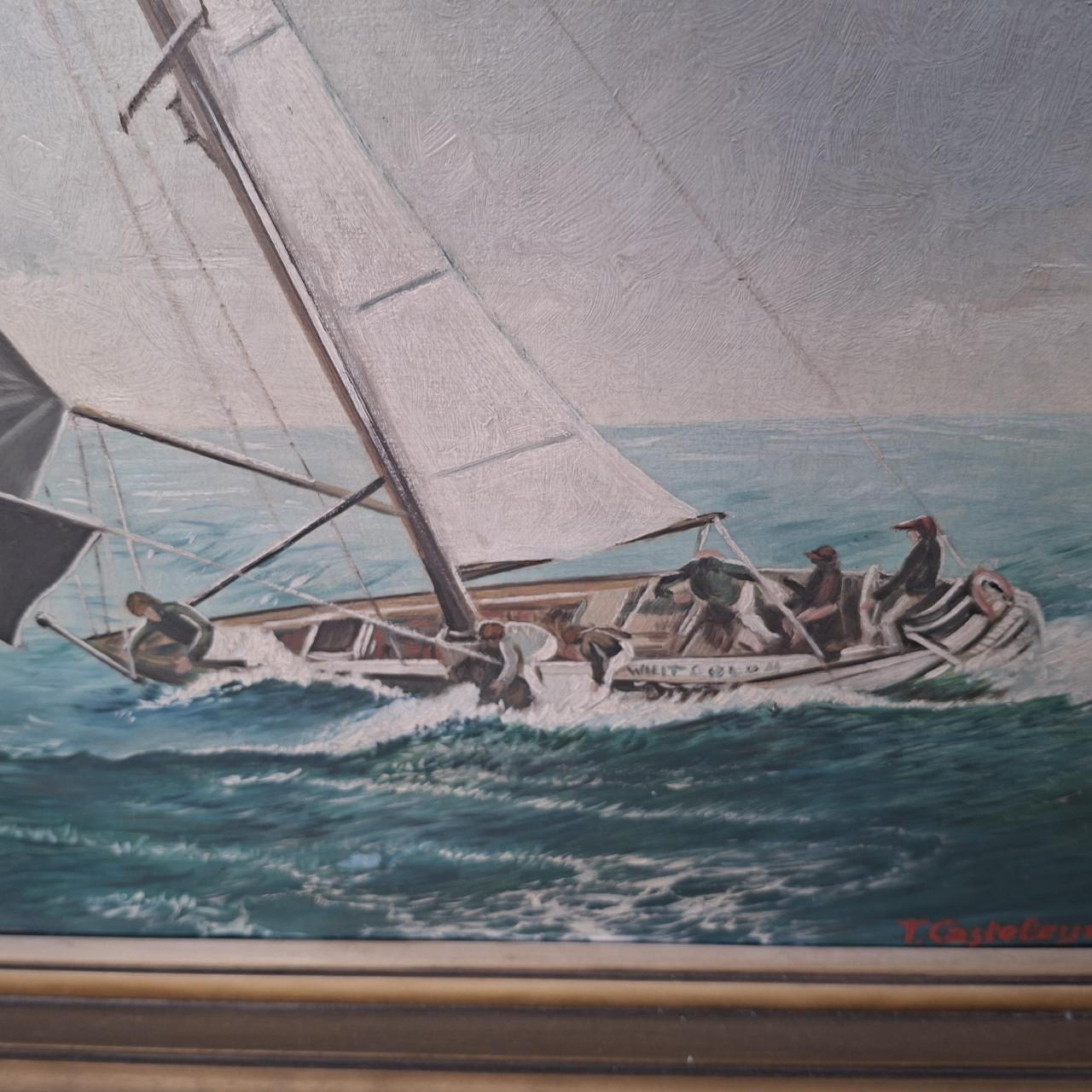Schilderij Zeilschip
