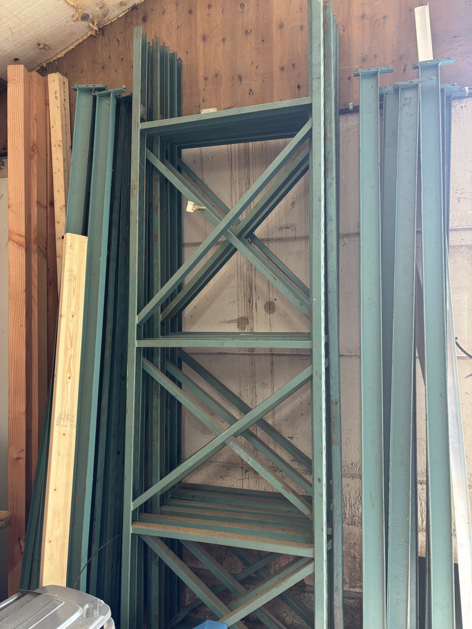 Palletstellingen 8 staanders +/- 24 liggers