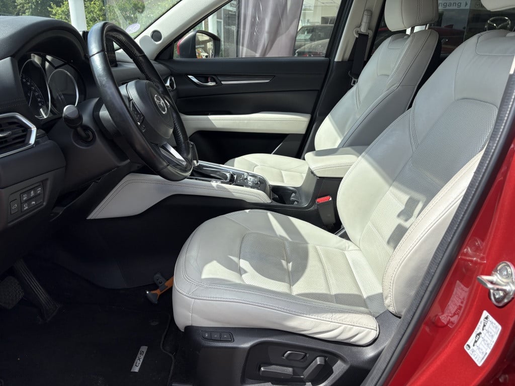 Mazda Cx-5 2.0 sag 165 skl luxury white leather trekhaak 360° camera