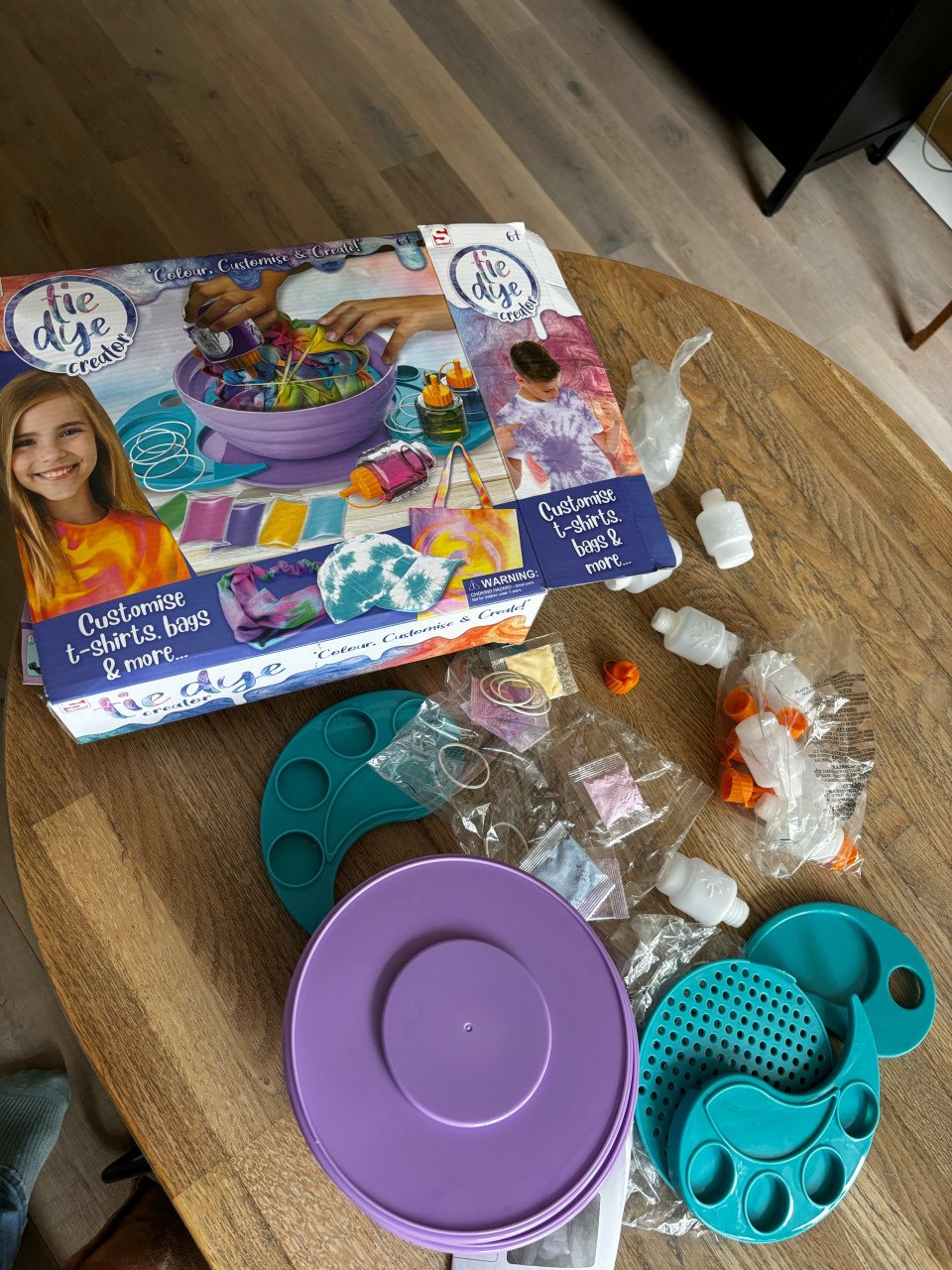 Tie dye set