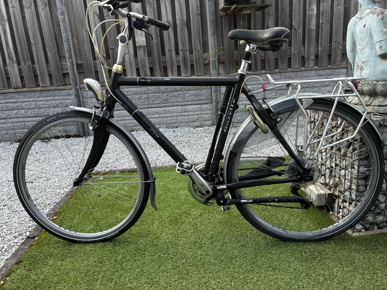 Gazelle LiteLine herenfiets - Full carbon, Shimano Deore 57