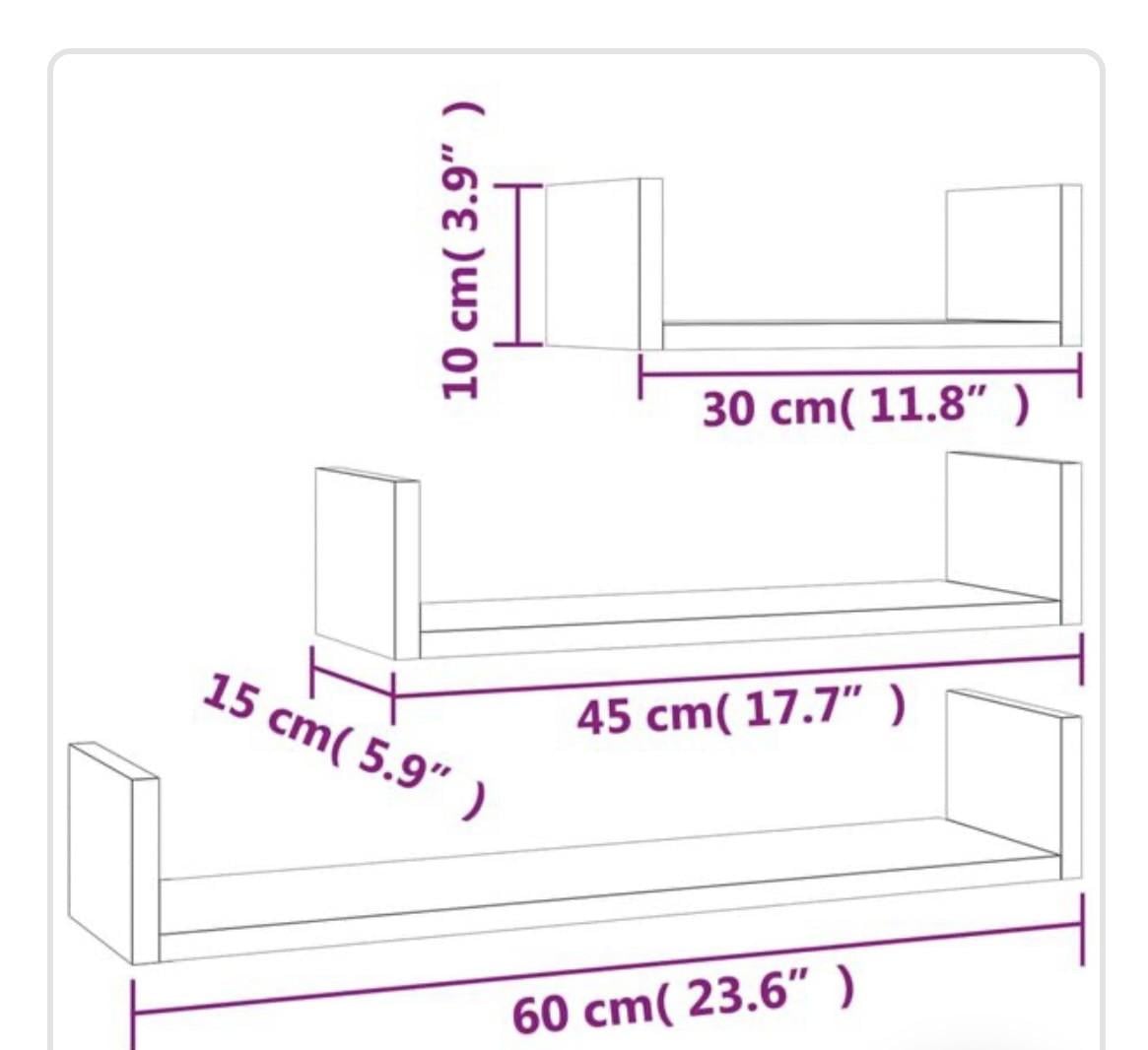 Tafel + vier kasten / 5 x nieuwe meubelen in de verpakking