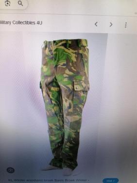 Woodland camobroek
