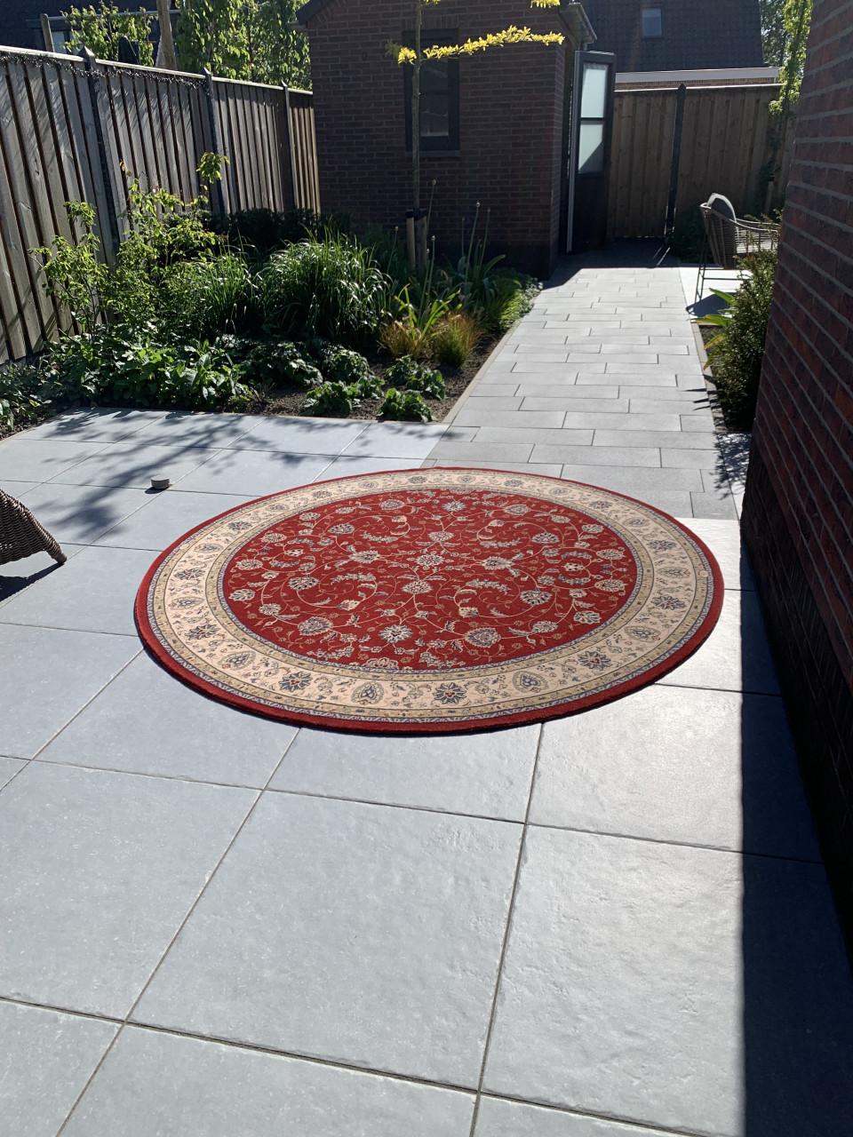 ❣️Schitterend Sfeervol Rond Vintage Vloerkleed in Nieuwstaat❣️