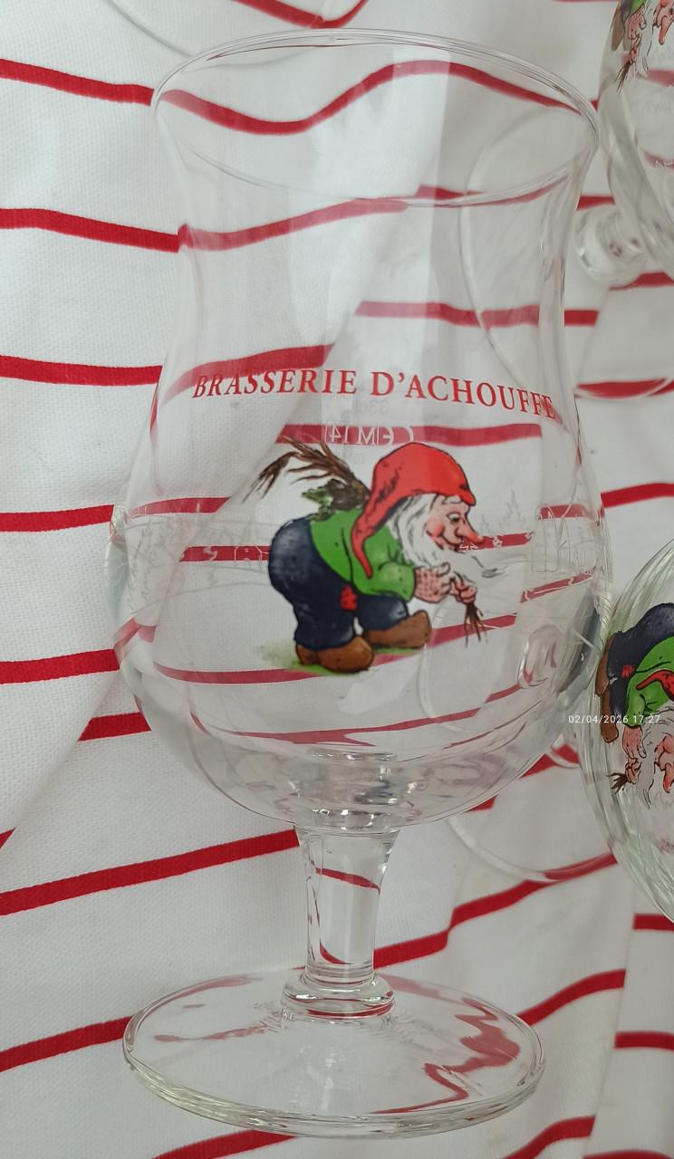 Chouffe glazen - 4 st. - GRATIS