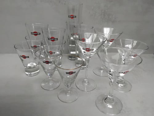 Martini glazen