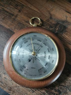 Vintage Fischer Barometer - Made in Germany GDR....