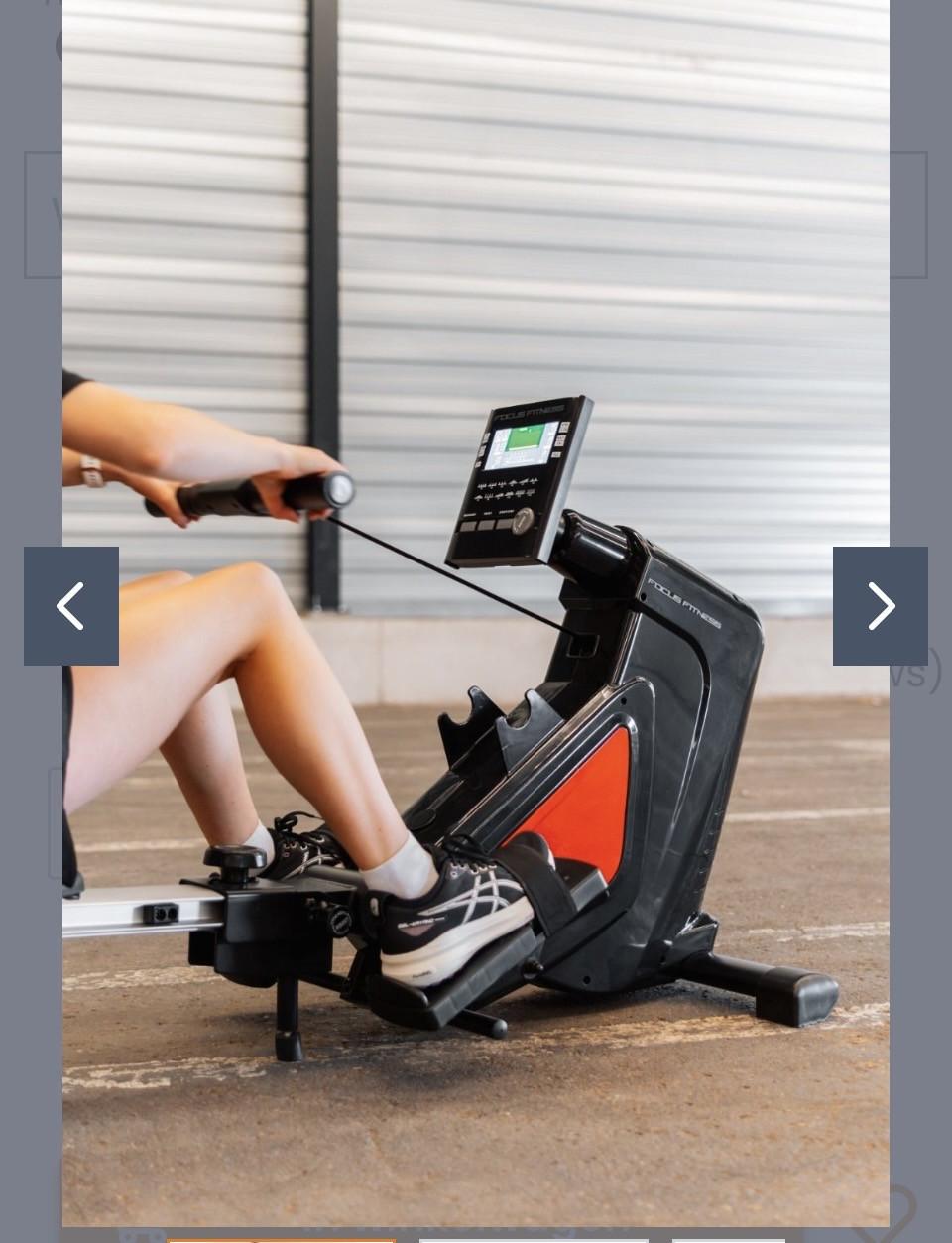 TE KOOP: Roeitrainer - Focus Fitness Row 3