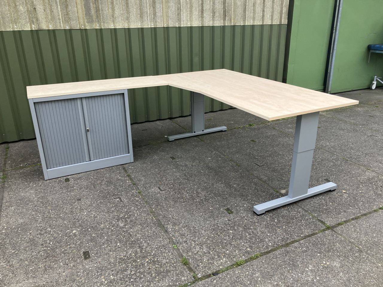 Hoekbureau combinatie