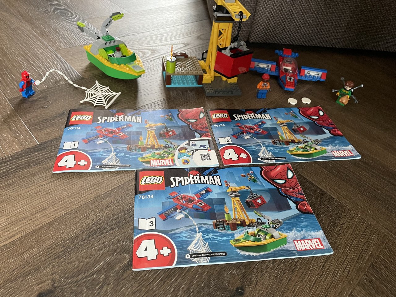 Lego Spider man: Doc ock diamantroof 76134