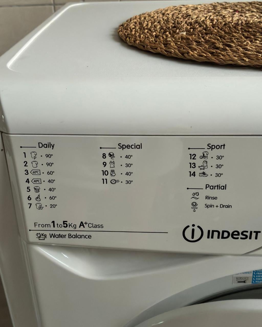 Wasmachine INdesit