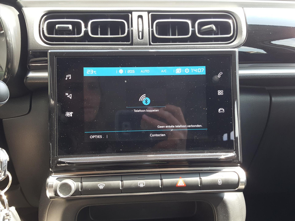 Citroen C3 shine 1.2 pt-110pk s&s (vol)automaat/eat6 | navi | bt | parkeerh