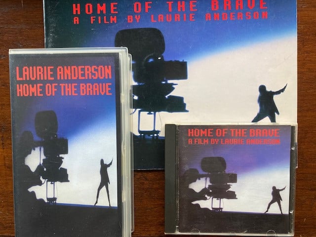 Laurie Anderson - Video & CD 'Home Of The Brave'