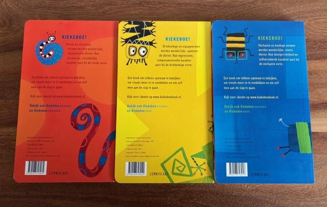 Kiekeboe pakket Vierkant, Rond en Driehoek | Mies van Hout