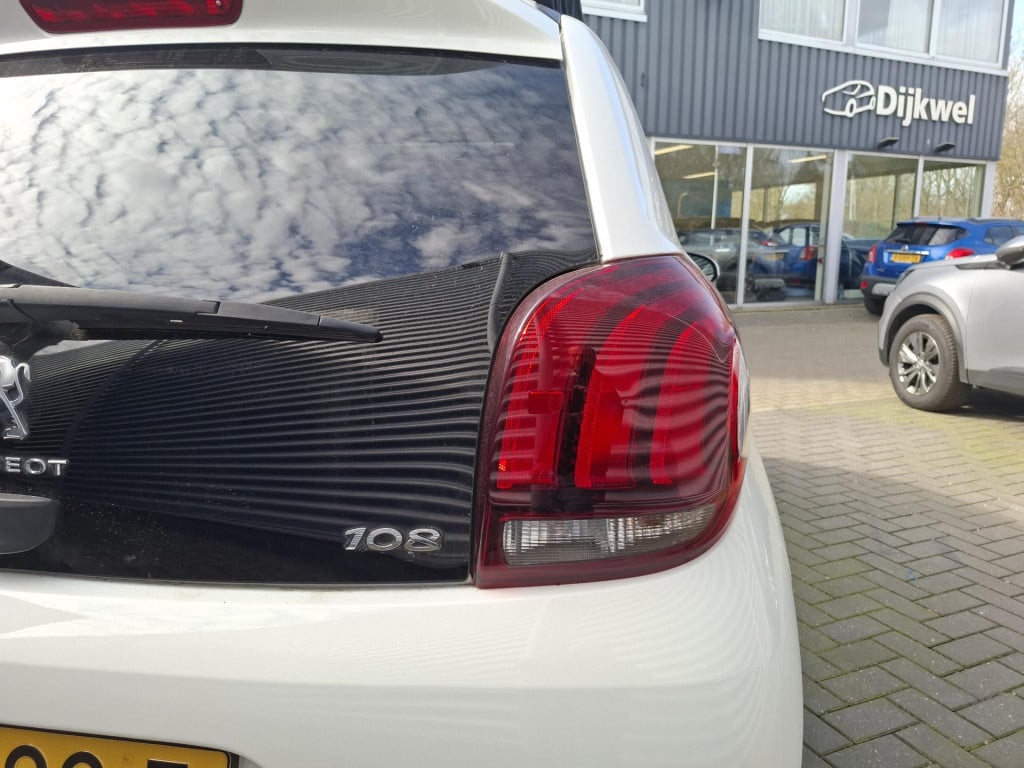 Peugeot 108 1.0 e-vti allure cabrio top! airco/cam/lmv 5-drs