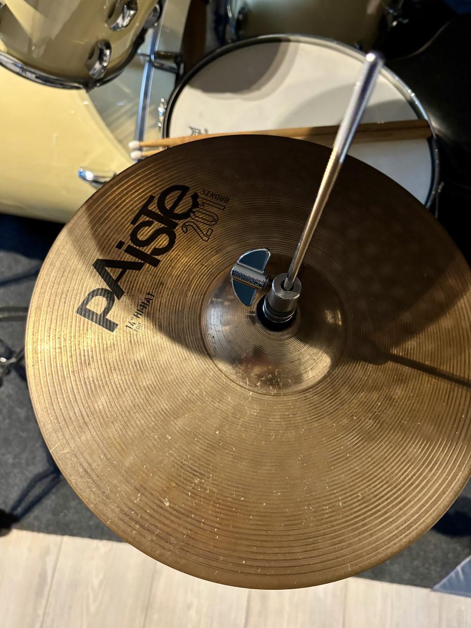 Pearl Vision + Paiste 201 bekkenset