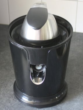 Techwood - Elektrische - Citruspers - persarm - zwart rvs