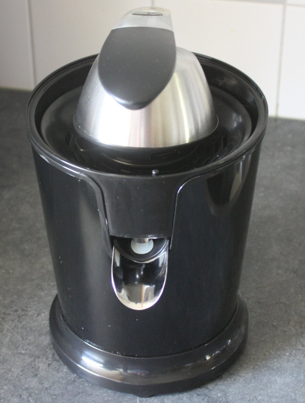 Techwood - Elektrische - Citruspers - persarm - zwart rvs