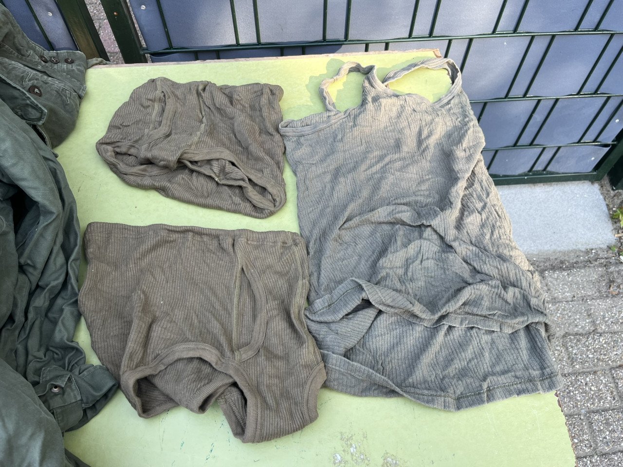 Militaire kleding