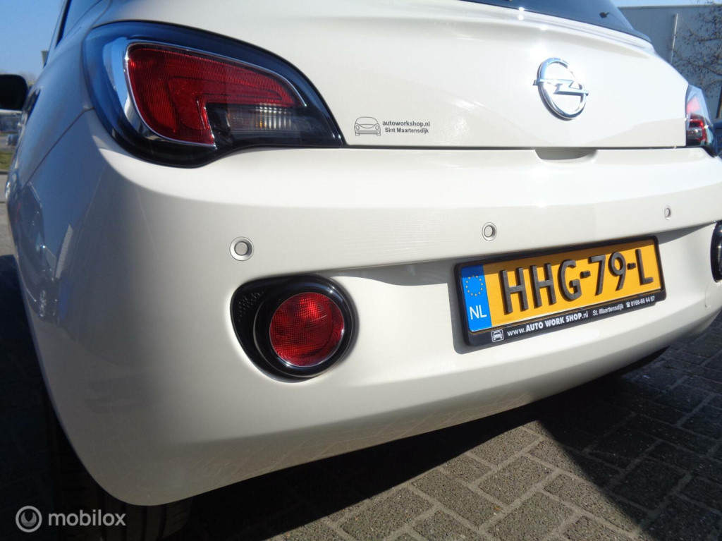 Opel Adam 1.4 74kw glam/airco/pdc/17'' lm velgen/bi color/half leer/special