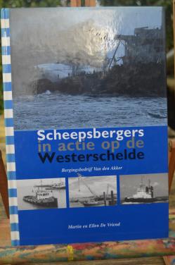 5 Boeken sleepvaart in goede staat