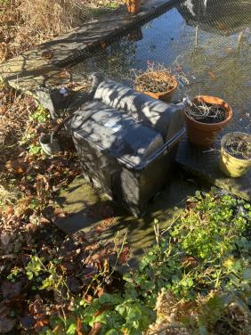 Vijverpomp oase met filter