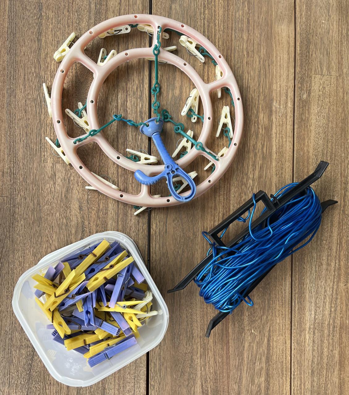 Diverse kleinmateriaal voor de kampeerder