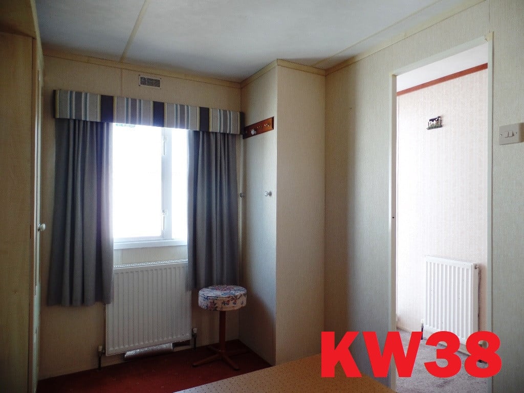 Willerby Granada met 2 slaapkamers, extra stahoogte, dubbel glas en CV