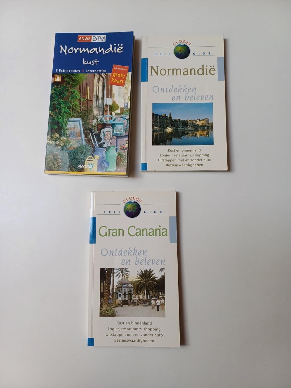 Boekjes Normandie en Gran Canaria