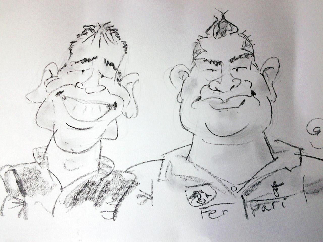 Leuk voor uw feest: laat karikaturen tekenen!