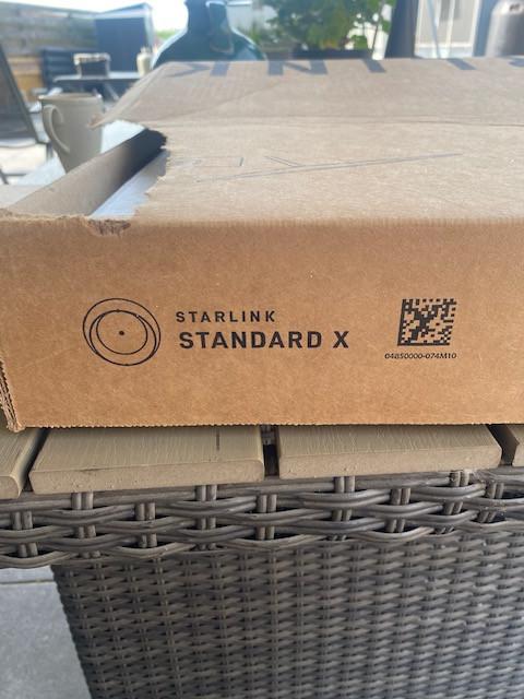 Starlink standard X sateliet internet compleet nieuw in doos