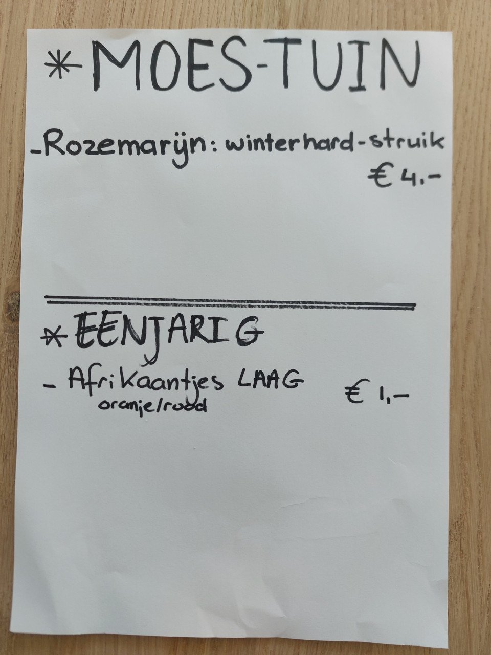 SIERTUIN EN MOESTUIN PLANTEN + BOMEN bij DE VOORDEUR