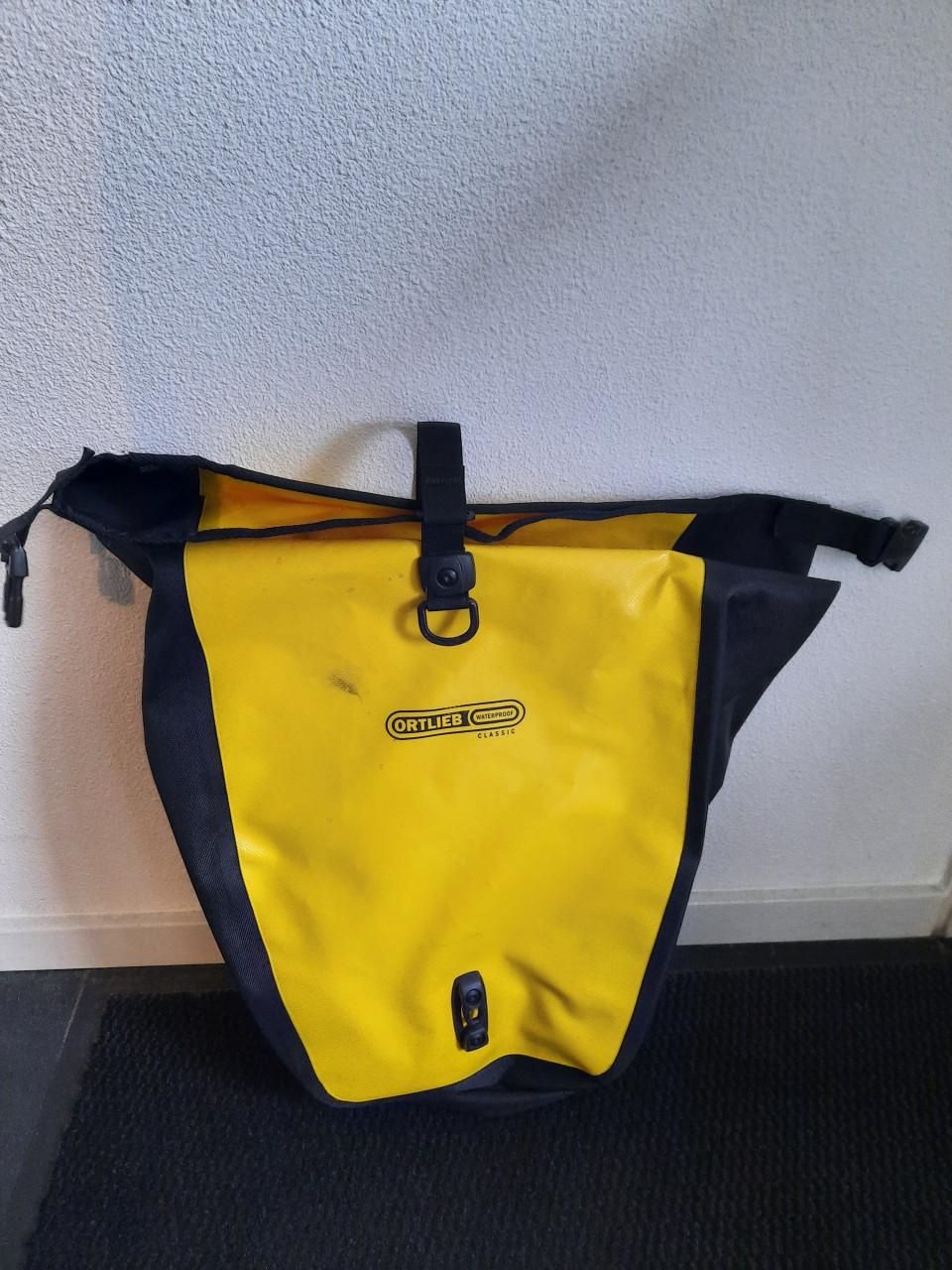 Ortlieb fietstas classic geel
