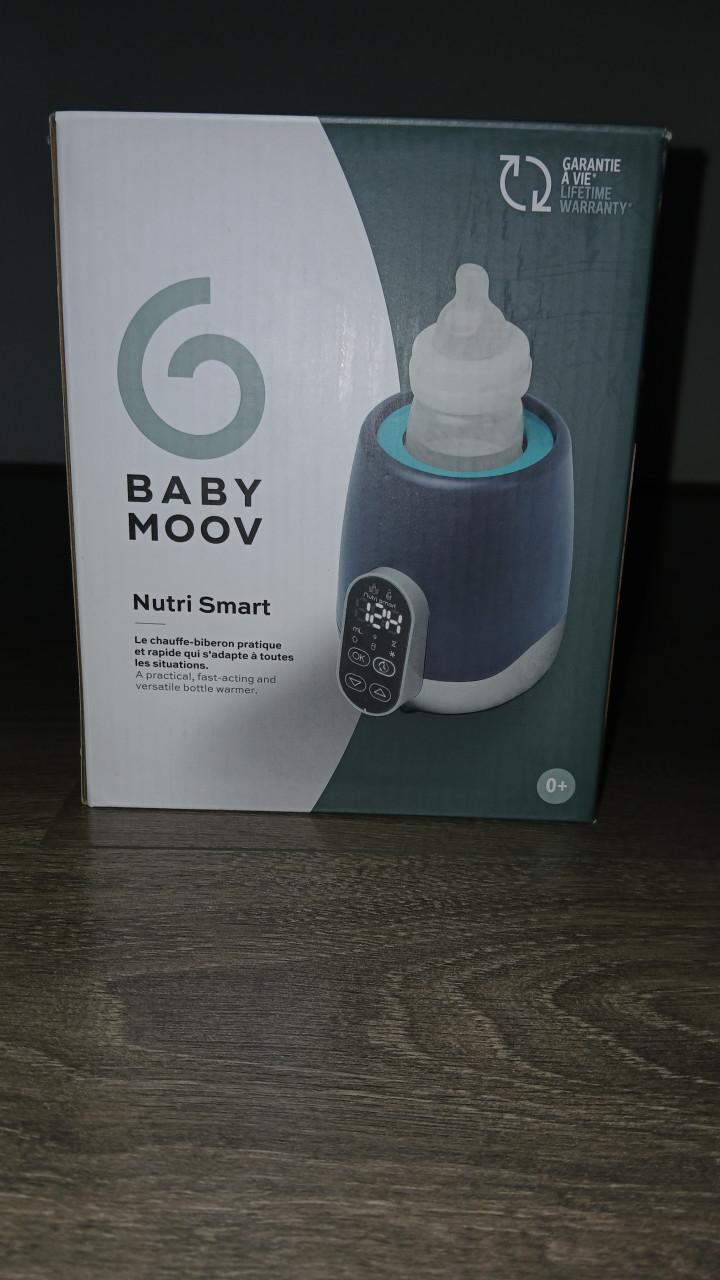 Flessenwarmer nutri smart + nieuwe flessenborstel BABY MOOV