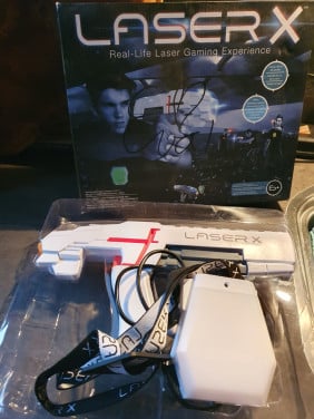 Mooi zgan Laser X Real-Life laser game set voor buiten en binnen...