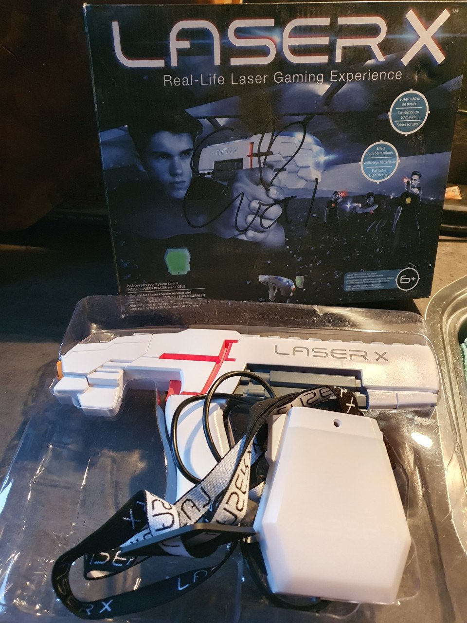 Mooi zgan Laser X Real-Life laser game set voor buiten en binnen...