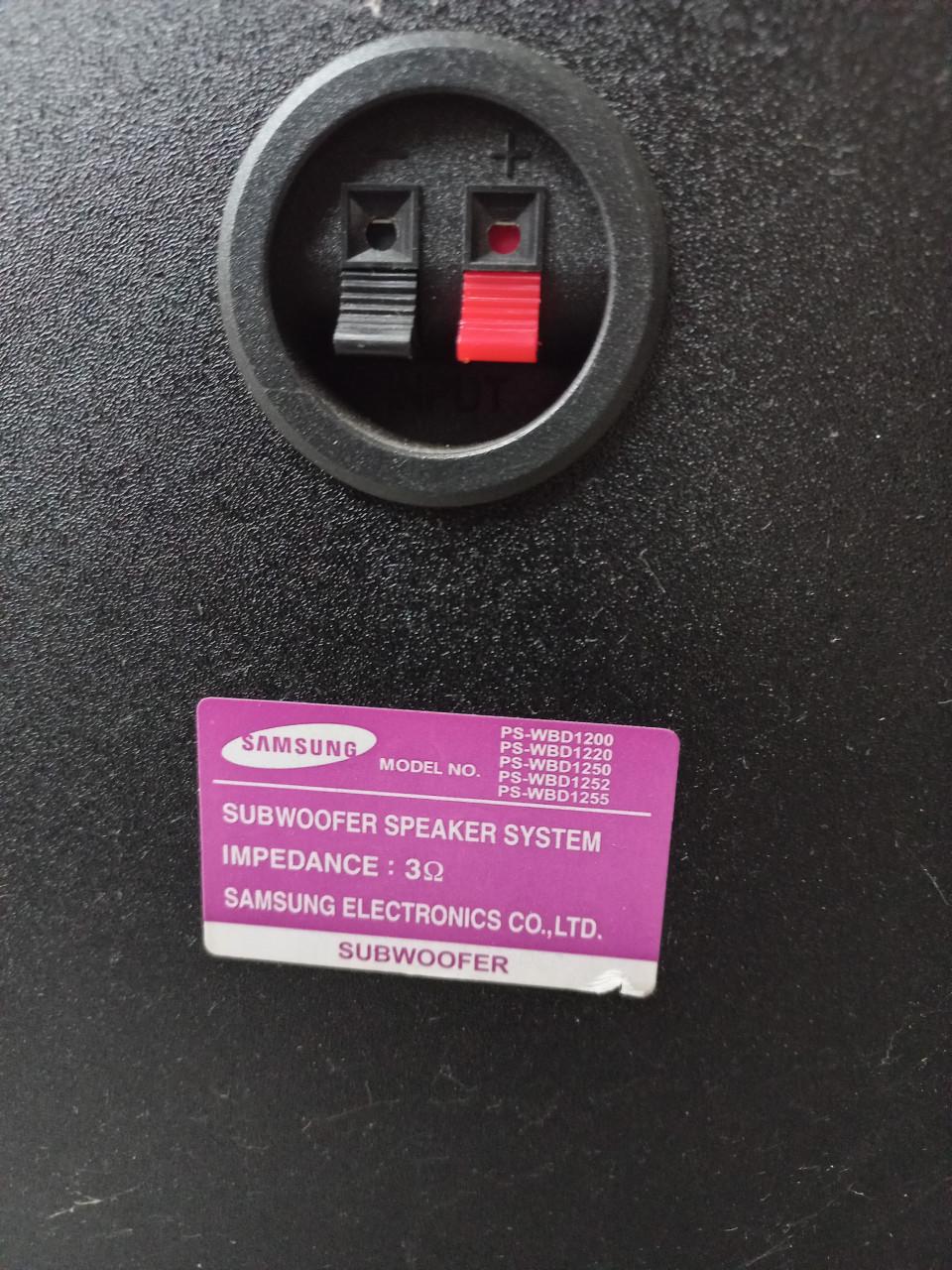 SAMSUNG Sub woofer speaker system