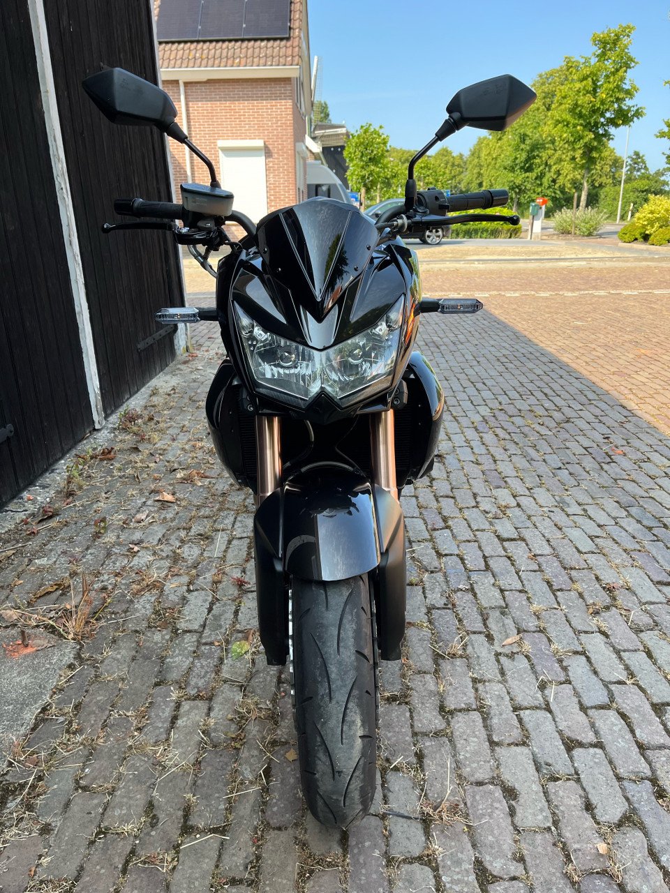 Kawasaki Z750R 2011 ABS Metallic grijs