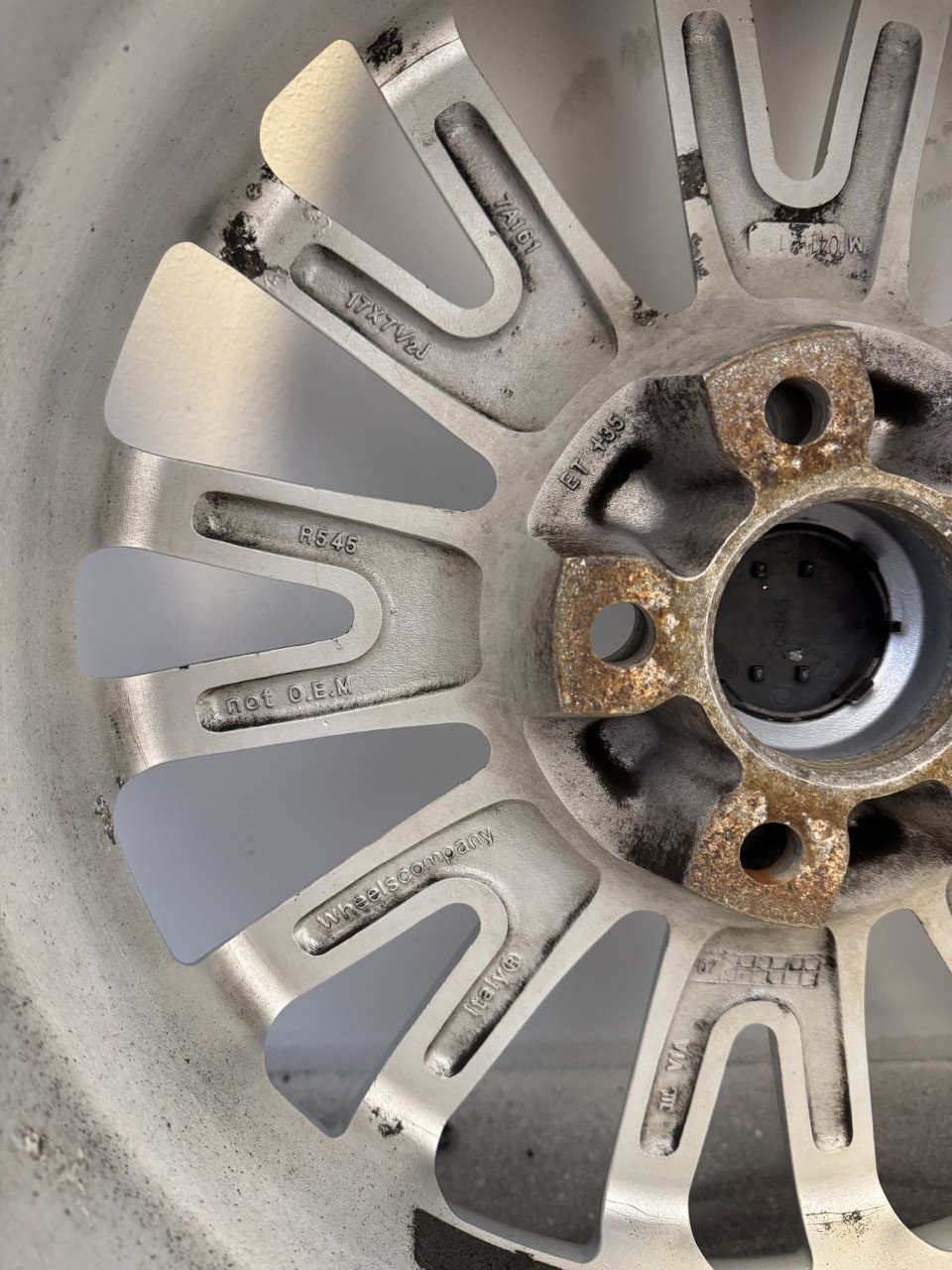 17 inch velgen met zgan Continental Winterbanden
