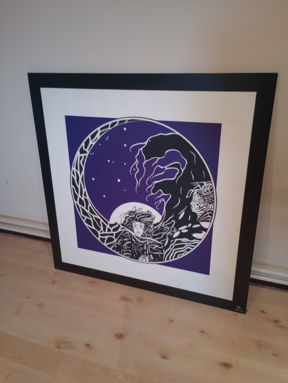 Schilderij op keramiek
