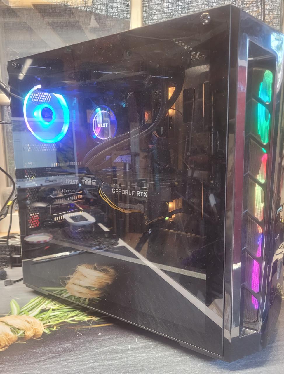 Refurbished custom Game PC/RTX 3060 Ti/intel i5/16GB RAM