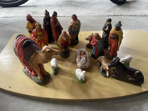 Kerstgroep voor kerststal