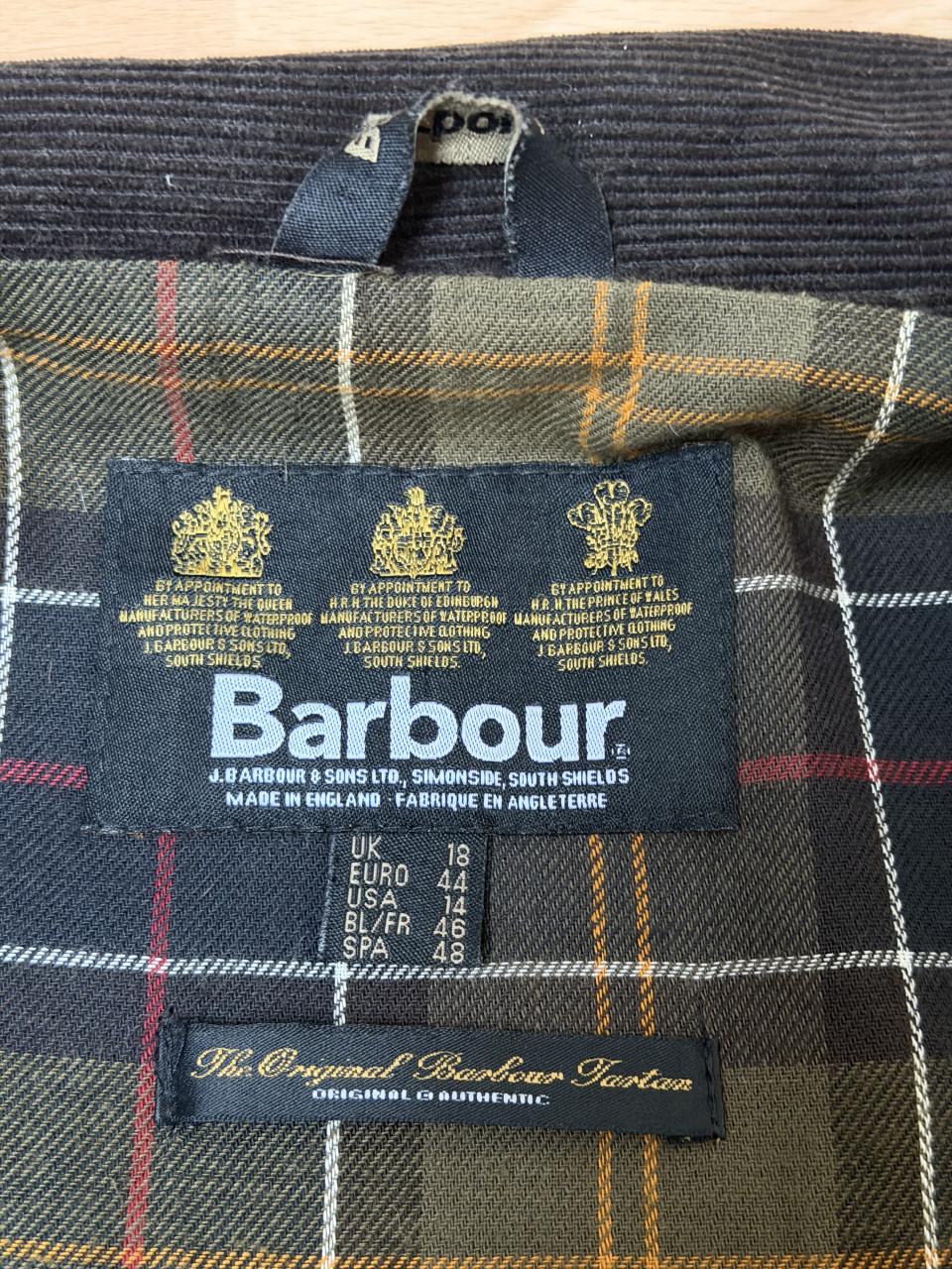 Barbour dames waxjas bruin 42/44