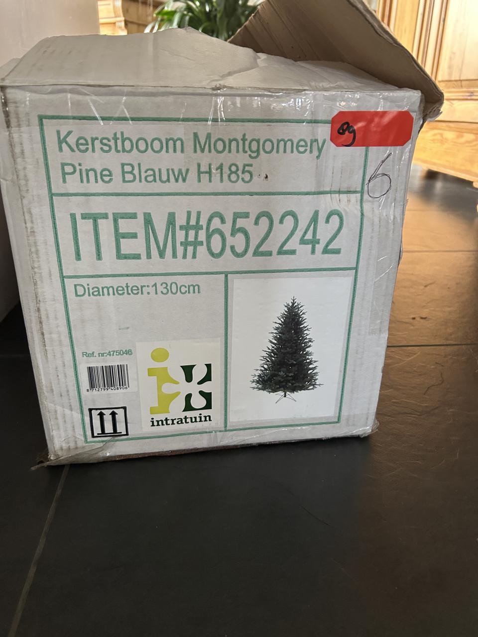 Kerstboom 1.85 m.  afkomstig uit  Intratuin